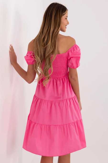 Robe de jour Rose  -  Italy Moda 