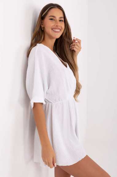 Combinaison Blanc  -  Italy Moda 