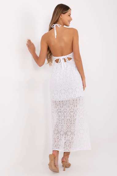 Robe de jour Blanc  -  Italy Moda 