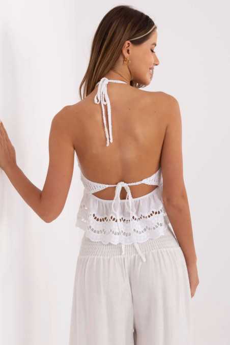 Top Blanc  -  Italy Moda 