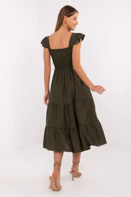 Robe de jour Vert  -  Italy Moda 