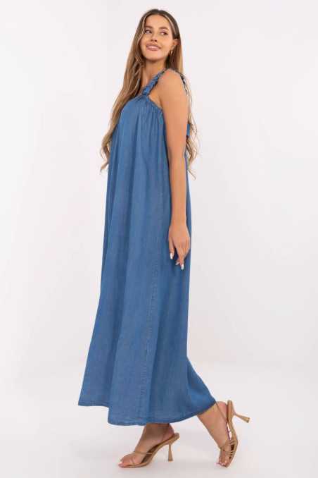 Robe de jour Bleu  -  Italy Moda 
