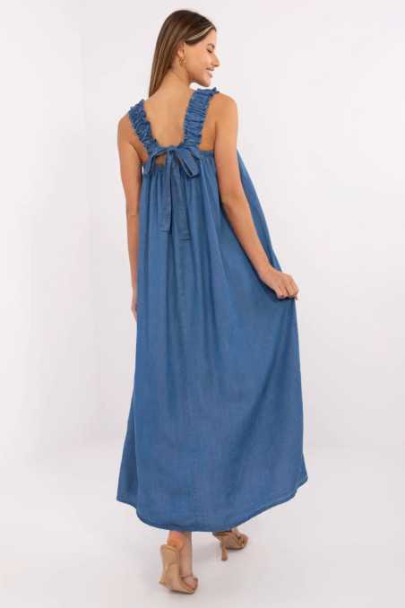Robe de jour Bleu  -  Italy Moda 