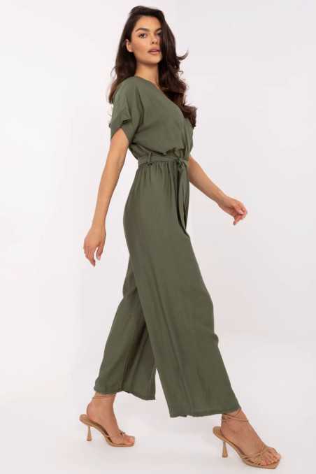 Combinaison Vert  -  Italy Moda 