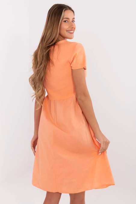 Robe de jour Orange  -  Italy Moda 