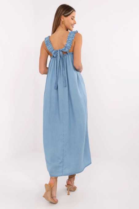Robe de jour Bleu  -  Italy Moda 