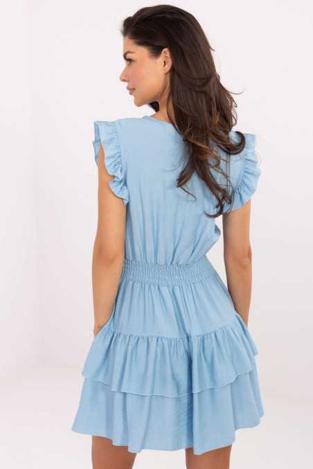 robe de jour Bleu  -  Italy Moda 