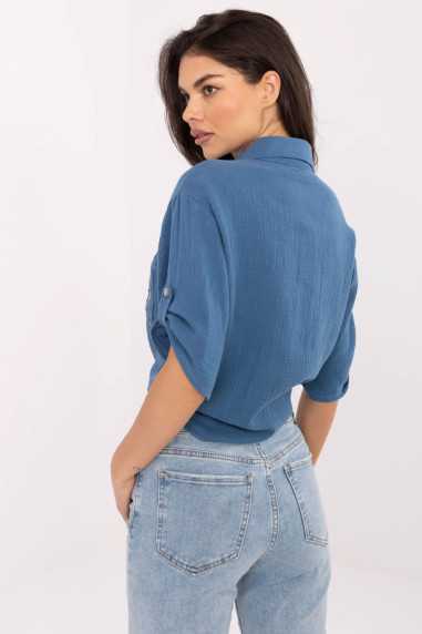 Chemise Bleu  -  Italy Moda 