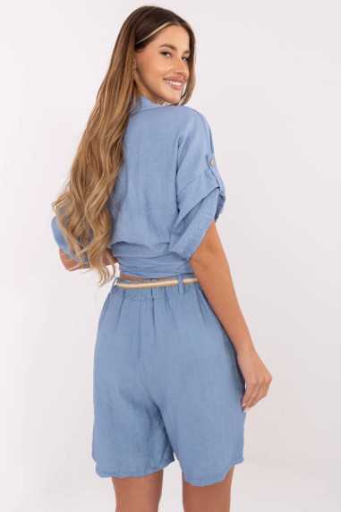 Shorts Bleu  -  Italy Moda 