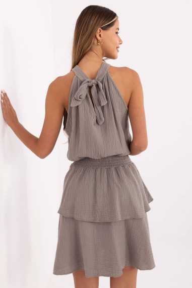 robe de jour Beige  -  Italy Moda 
