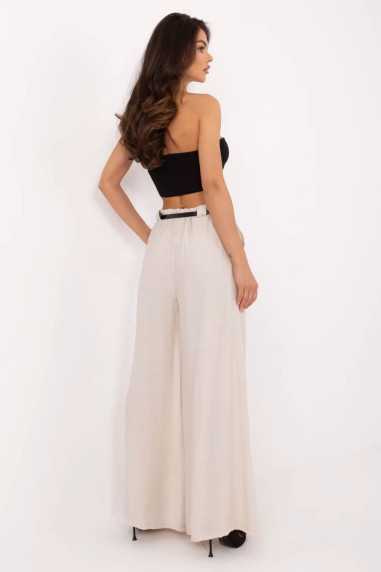 Pantalon femme Beige  -  Italy Moda 