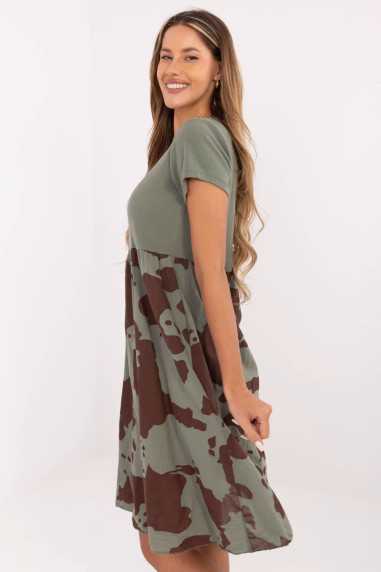 Robe de jour Vert  -  Italy Moda 