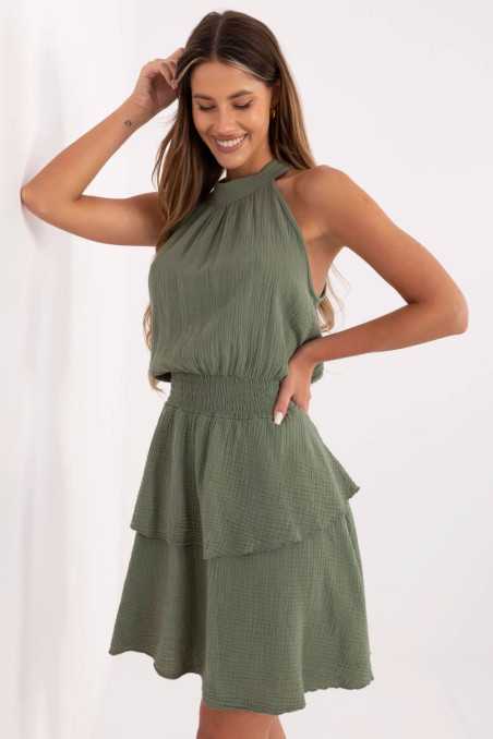 Robe de jour Vert  -  Italy Moda 