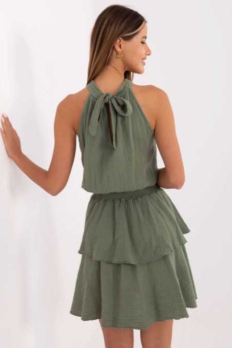 Robe de jour Vert  -  Italy Moda 