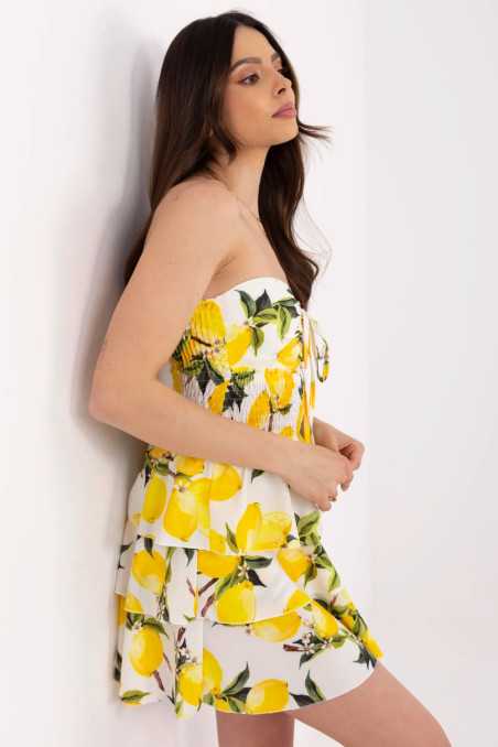 robe de jour Beige  -  Italy Moda 