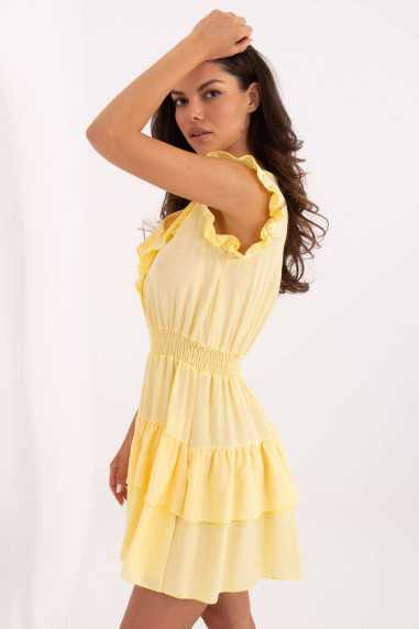 robe de jour Jaune  -  Italy Moda 