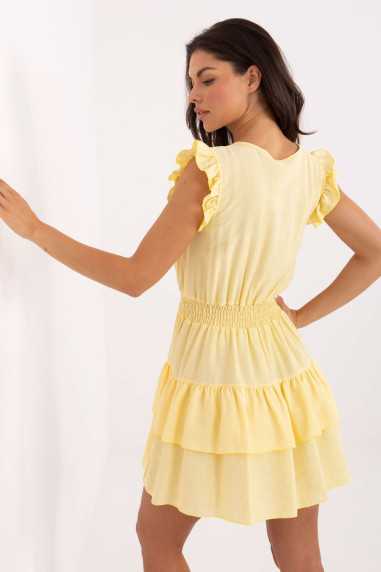 robe de jour Jaune  -  Italy Moda 