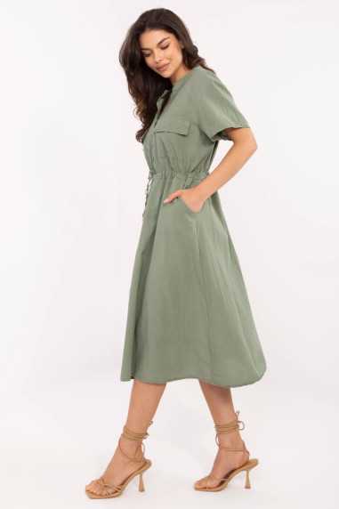 Robe de jour Vert  -  Italy Moda 