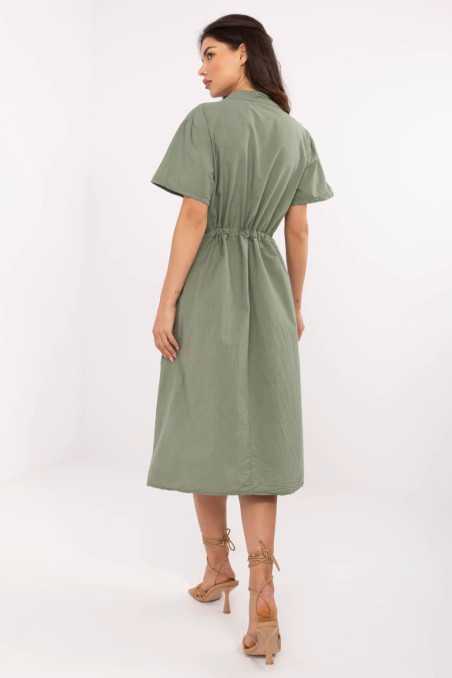 Robe de jour Vert  -  Italy Moda 