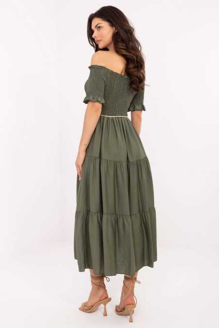 Robe de jour Vert  -  Italy Moda 