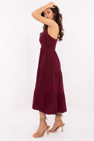Robe de jour Rouge  -  Italy Moda 