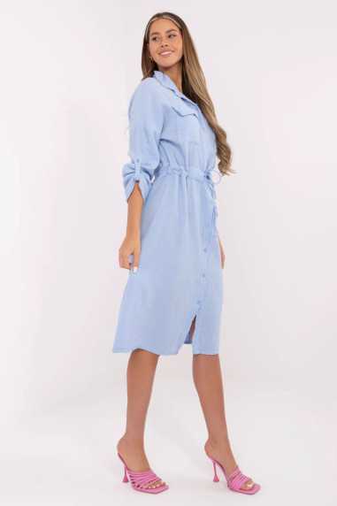 Robe de jour Bleu  -  Italy Moda 