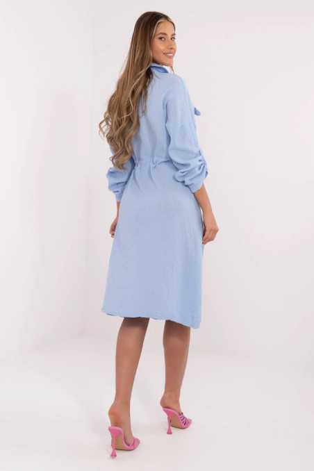 Robe de jour Bleu  -  Italy Moda 