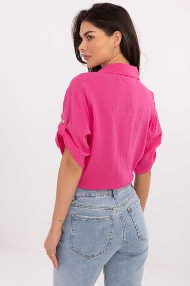 Chemise pour dames Rose  -  Italy Moda 