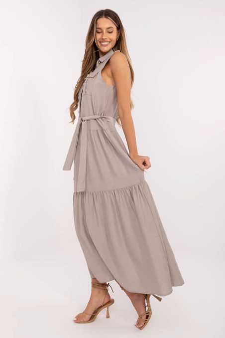 Robe de jour Gris  -  Italy Moda 