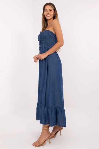 Robe de jour Bleu  -  Italy Moda 