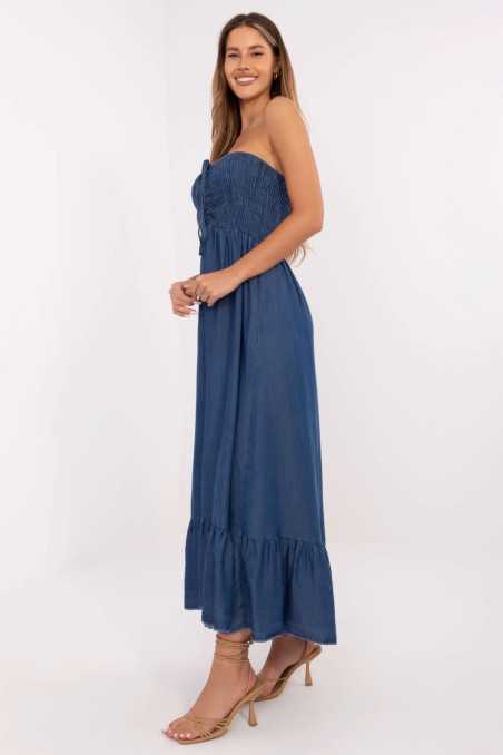 Robe de jour Bleu  -  Italy Moda 