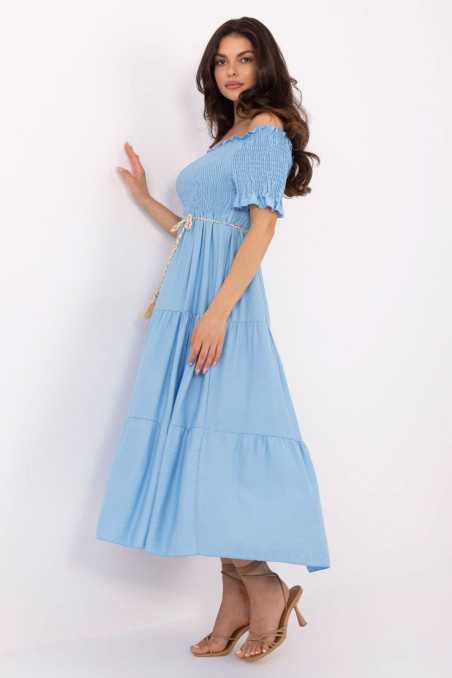 Robe de jour Bleu  -  Italy Moda 