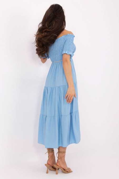 Robe de jour Bleu  -  Italy Moda 