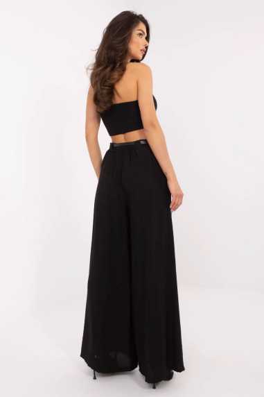 Pantalon femme Noir  -  Italy Moda 