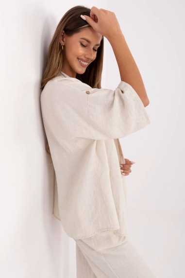 Chemise Beige  -  Italy Moda 