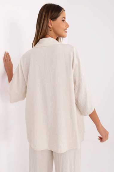 Chemise Beige  -  Italy Moda 