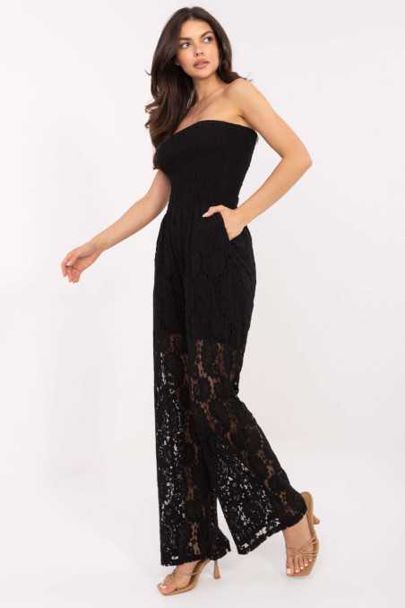 Combinaison Noir  -  Italy Moda 