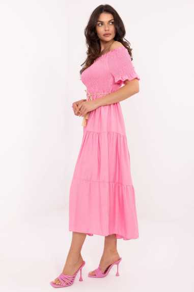 Robe de jour Rose  -  Italy Moda 