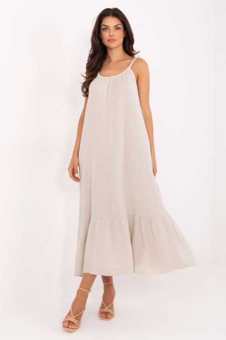 Robe de jour Beige  -  Och Bella 