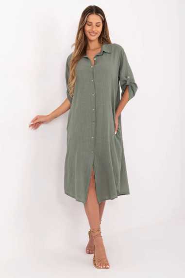 Robe de jour Vert  -  Och Bella 