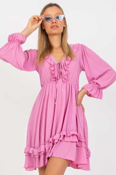 Robe de jour Rose  -  Och Bella 