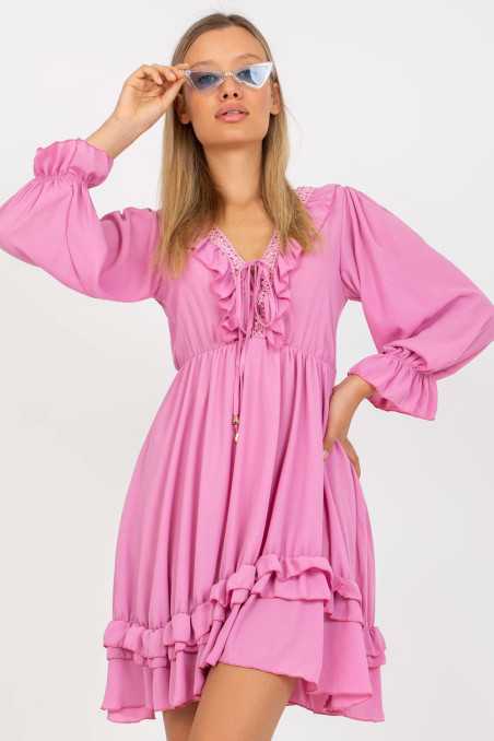 Robe de jour Rose  -  Och Bella 