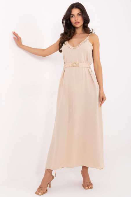 Robe de jour Beige  -  Och Bella 