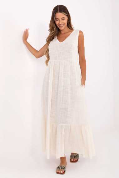 Robe de jour Beige  -  Och Bella 