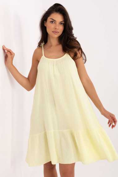 Pantalon femme Jaune  -  Och Bella 