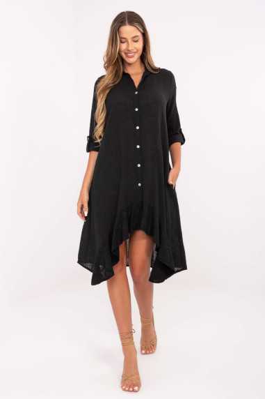 robe de jour Noir  -  Och Bella 
