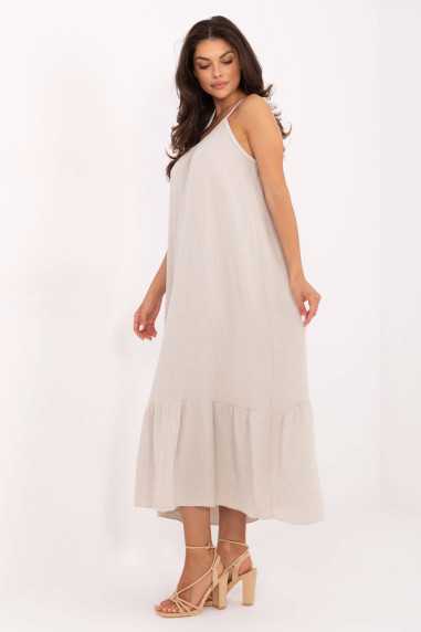 Robe de jour Beige  -  Och Bella 