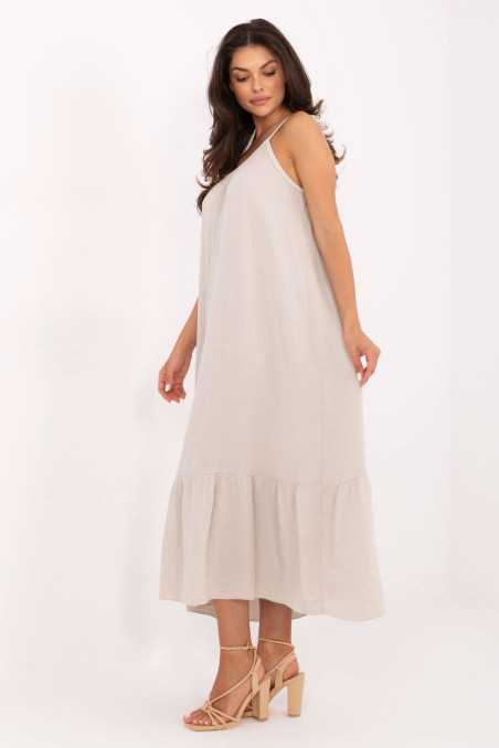 Robe de jour Beige  -  Och Bella 
