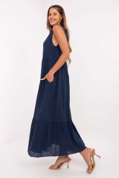Robe de jour Bleu marine  -  Och Bella 