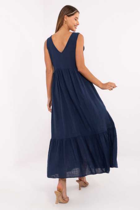 Robe de jour Bleu marine  -  Och Bella 